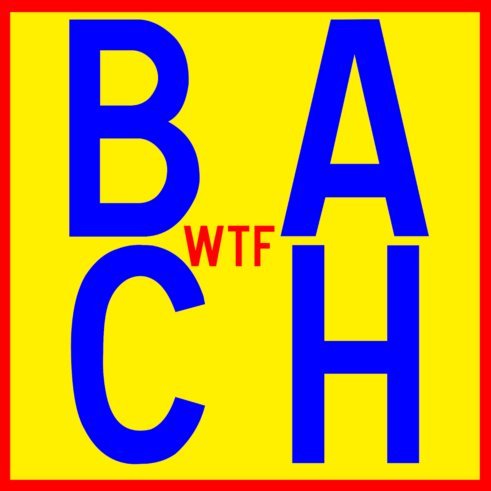 Evan Shinners as WTF Bach
