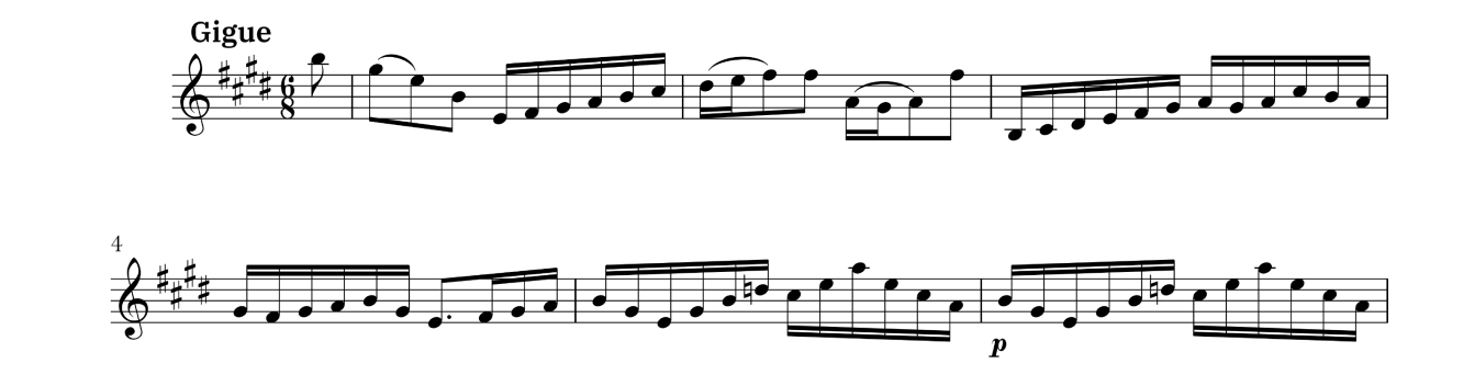 bach violin partita 3