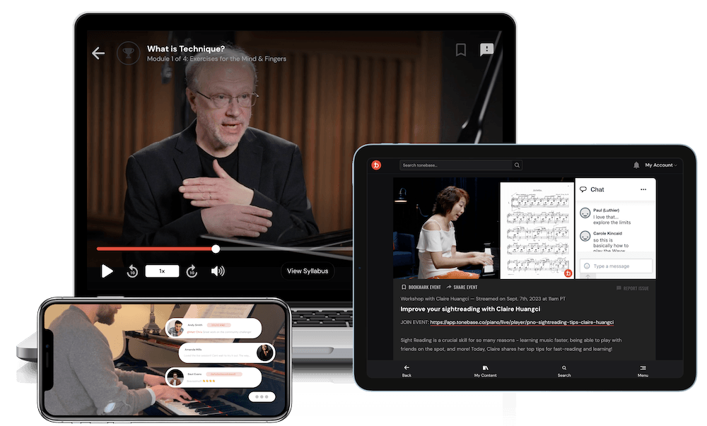 Enter To Win A Free Year Of tonebase Piano