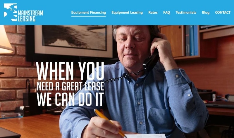 Mainstream Leasing's launch campaign was designed from the ground up with a new logo, copy line, original photography , audio storytelling and an email story for existing clients and vendors plus a Linkedin campaign.