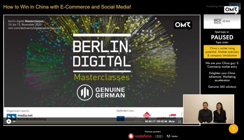 Lisa S. Yu giving presenting a Masterclass.