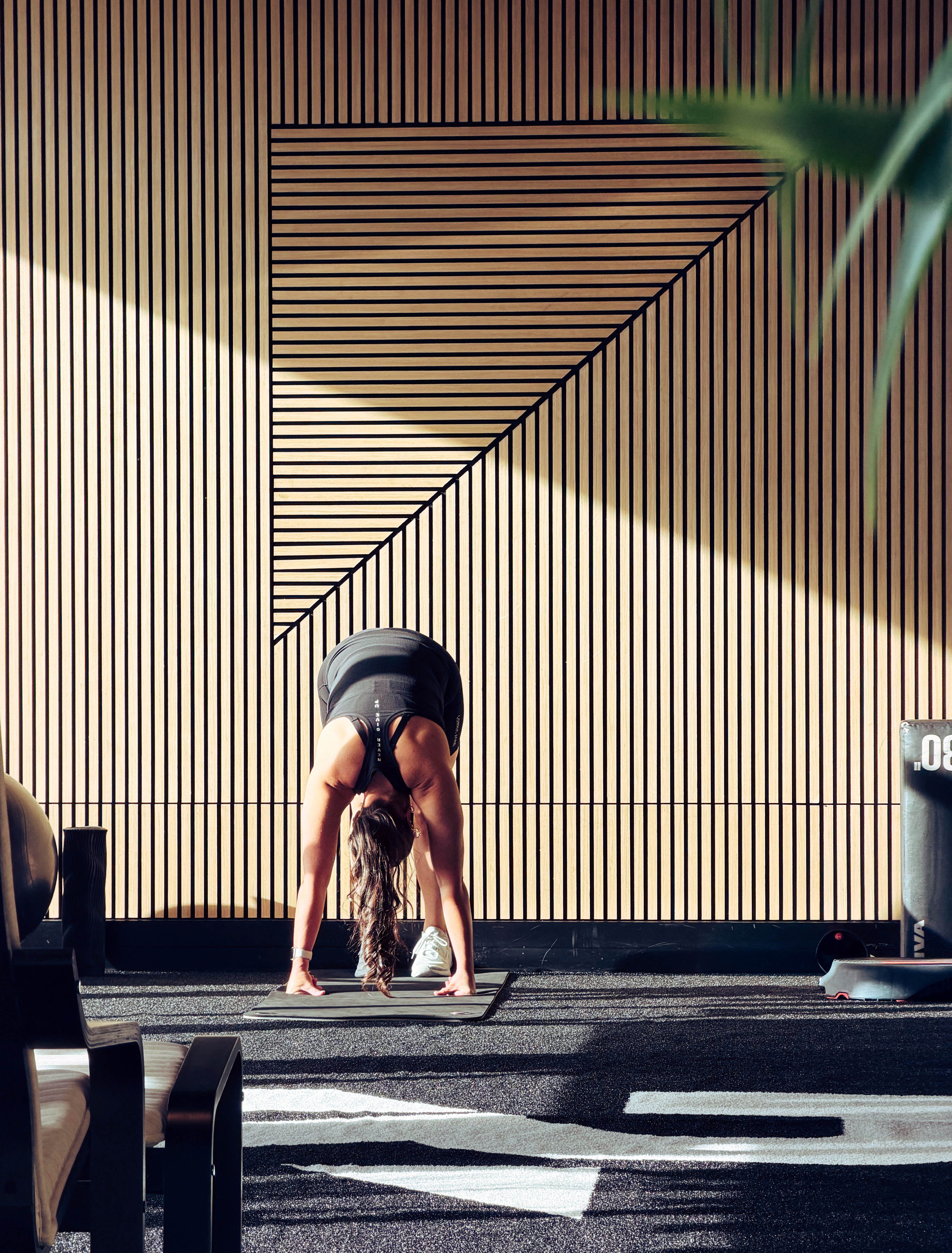 REVL stretching area