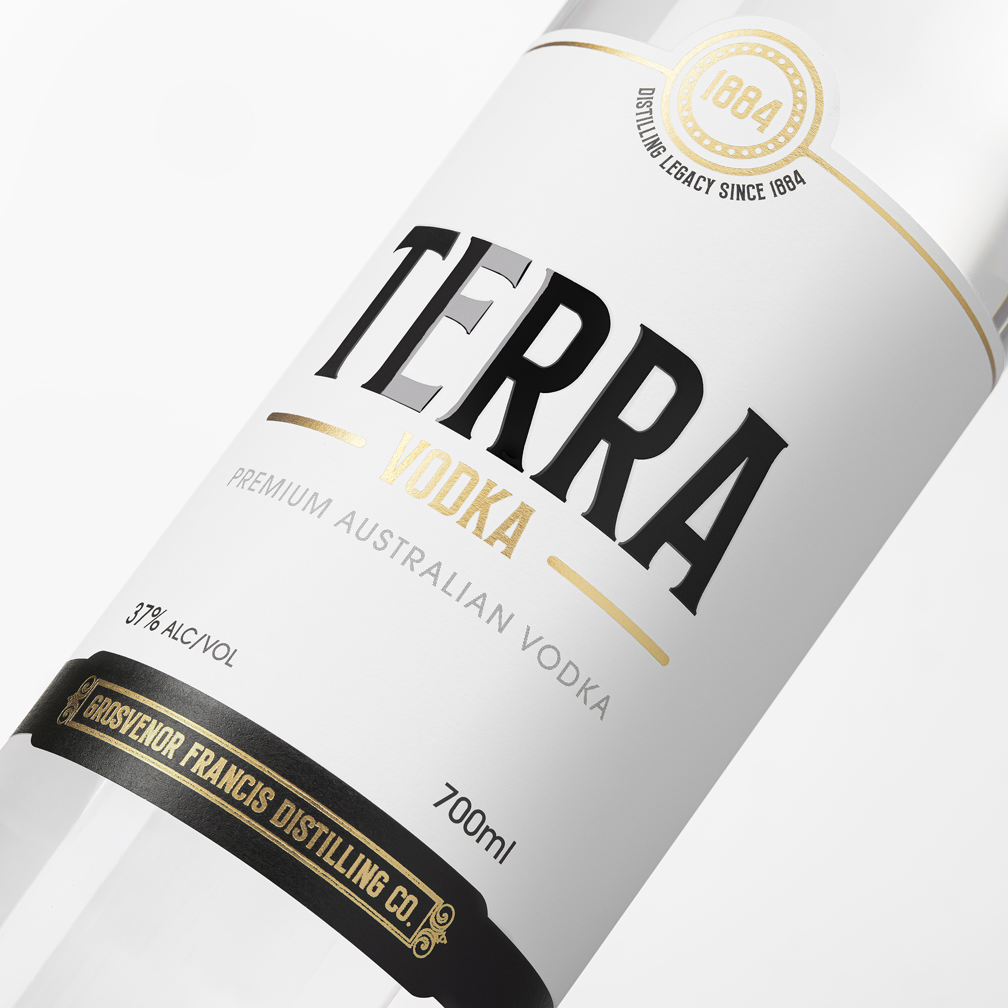 Packaging design Distillery Vodka Melbourne Australia