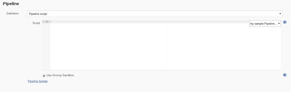 Jenkins Pipeline Plugin