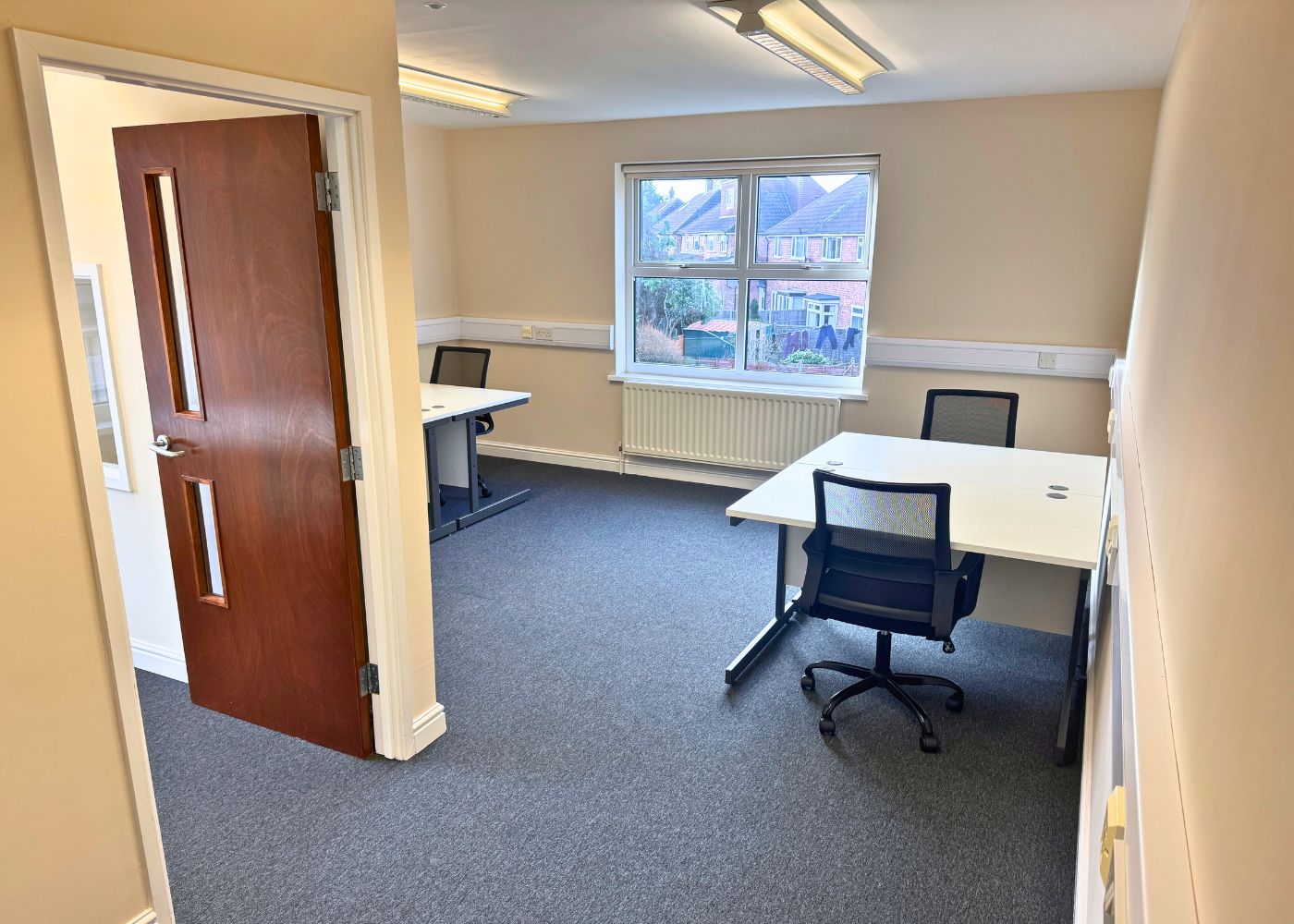 The colmore office from the doorway