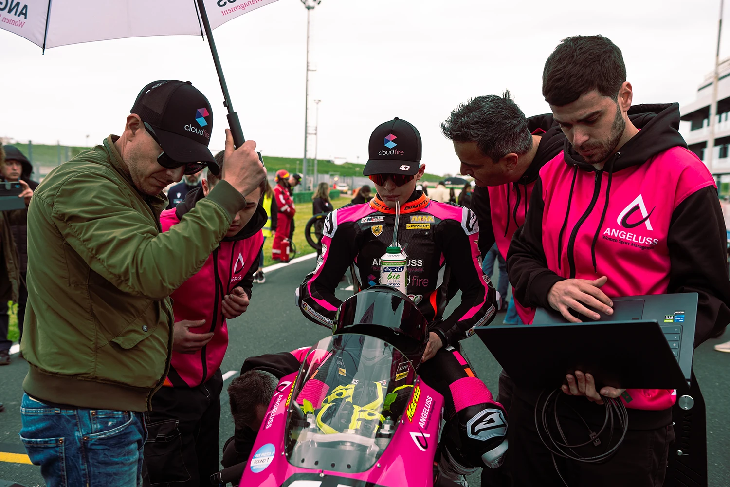 Martin47, sponsorizzato CloudFire, alla griglia di partenza