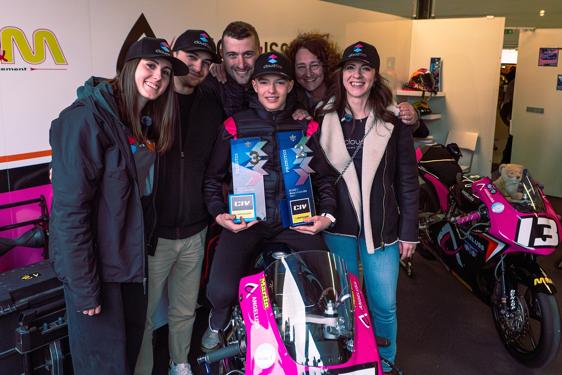 Team CloudFire con Martin47 - Premoto3