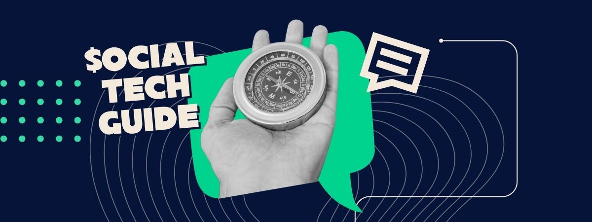 Social tech pricing guide framework showing scale, queries, features, and ZAR vs USD billing advantages.