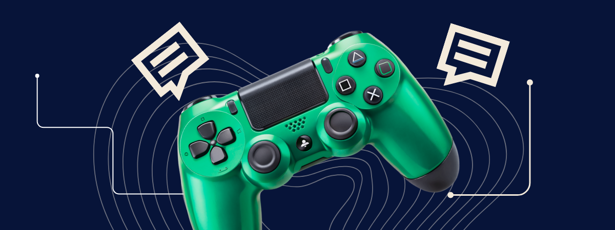 South African gamer on a smartphone with WhatsApp and TikTok icons showing live engagement