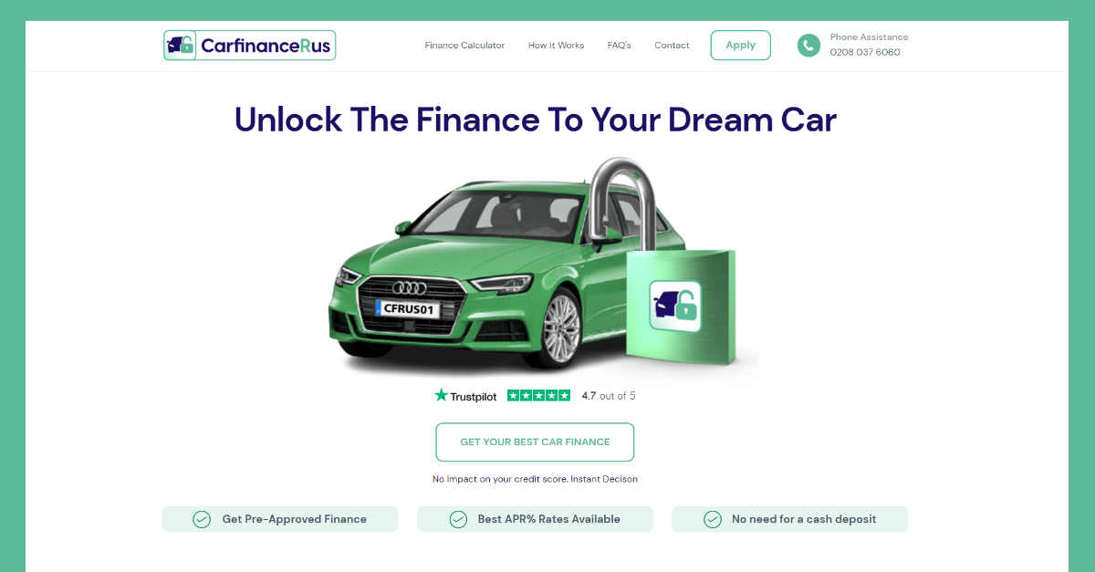 Apply For Car Finance - Car Finance R Us
