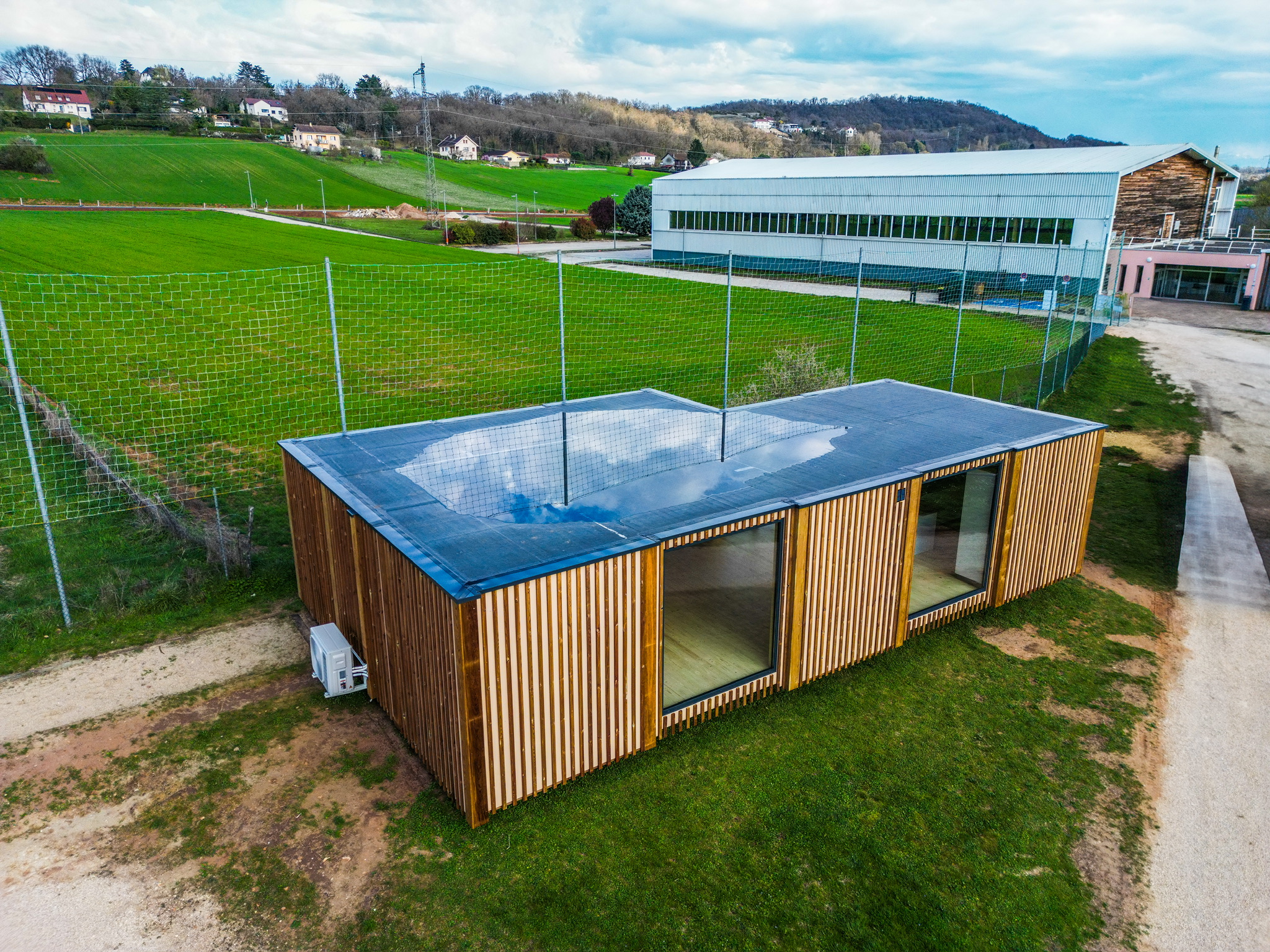 Espace modulaire bois local associatif 