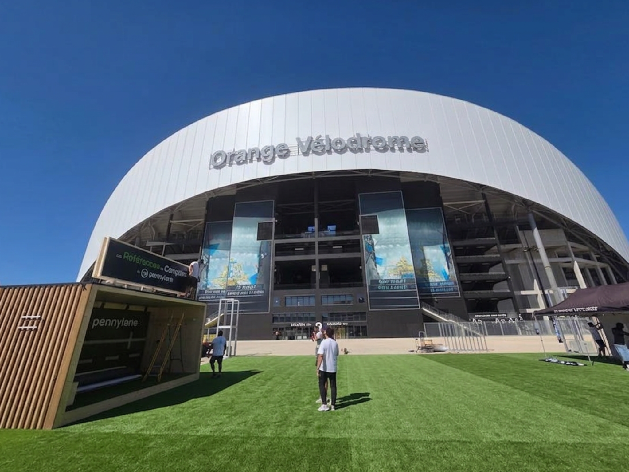 Moduléo évènementiel accueil VIP demi finale TOP 14 Pennylane Fan zone