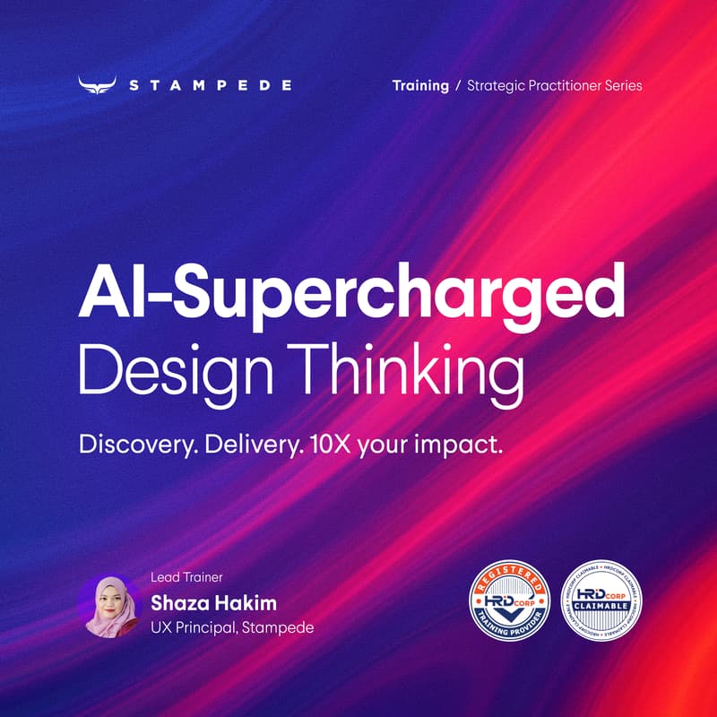 Cover Image for [Cohort III] Training: AI-Supercharged Design Thinking by Shaza Hakim