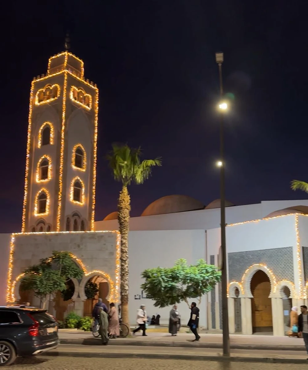 La mosquée de souk El Had Agadir