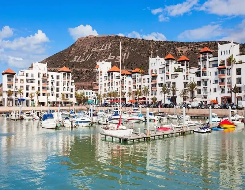 La corniche d'Agadir pour un séjour romantique