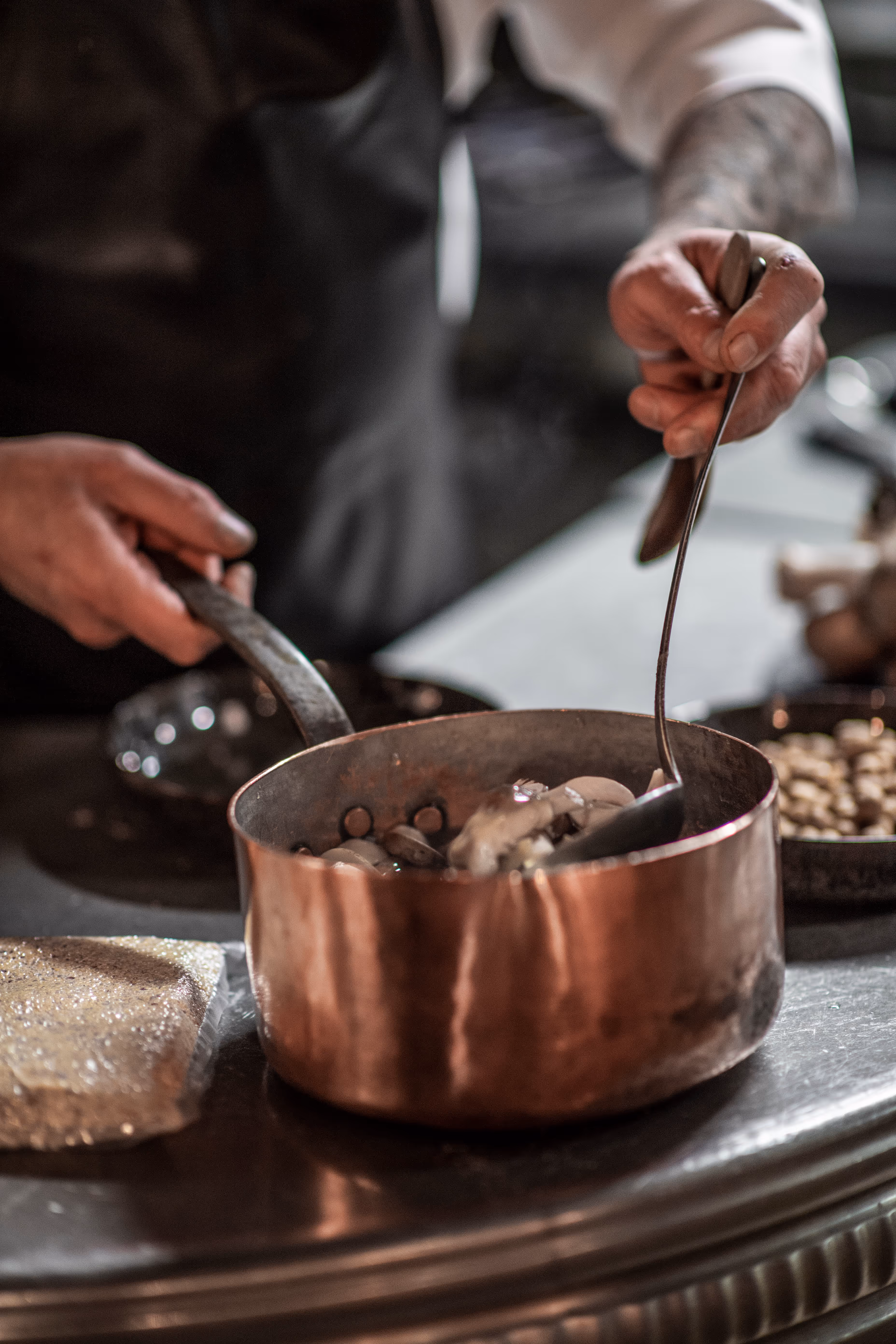 chef au travail