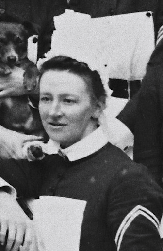 Nurse Kate Beetham, 1891. Wellington Hospital Archives, as gathered by Ron Easthope, honorary archivist and retired cardiologist. Further image details unknown; reproduced with permission from Health New Zealand | Te Whatu Ora. 