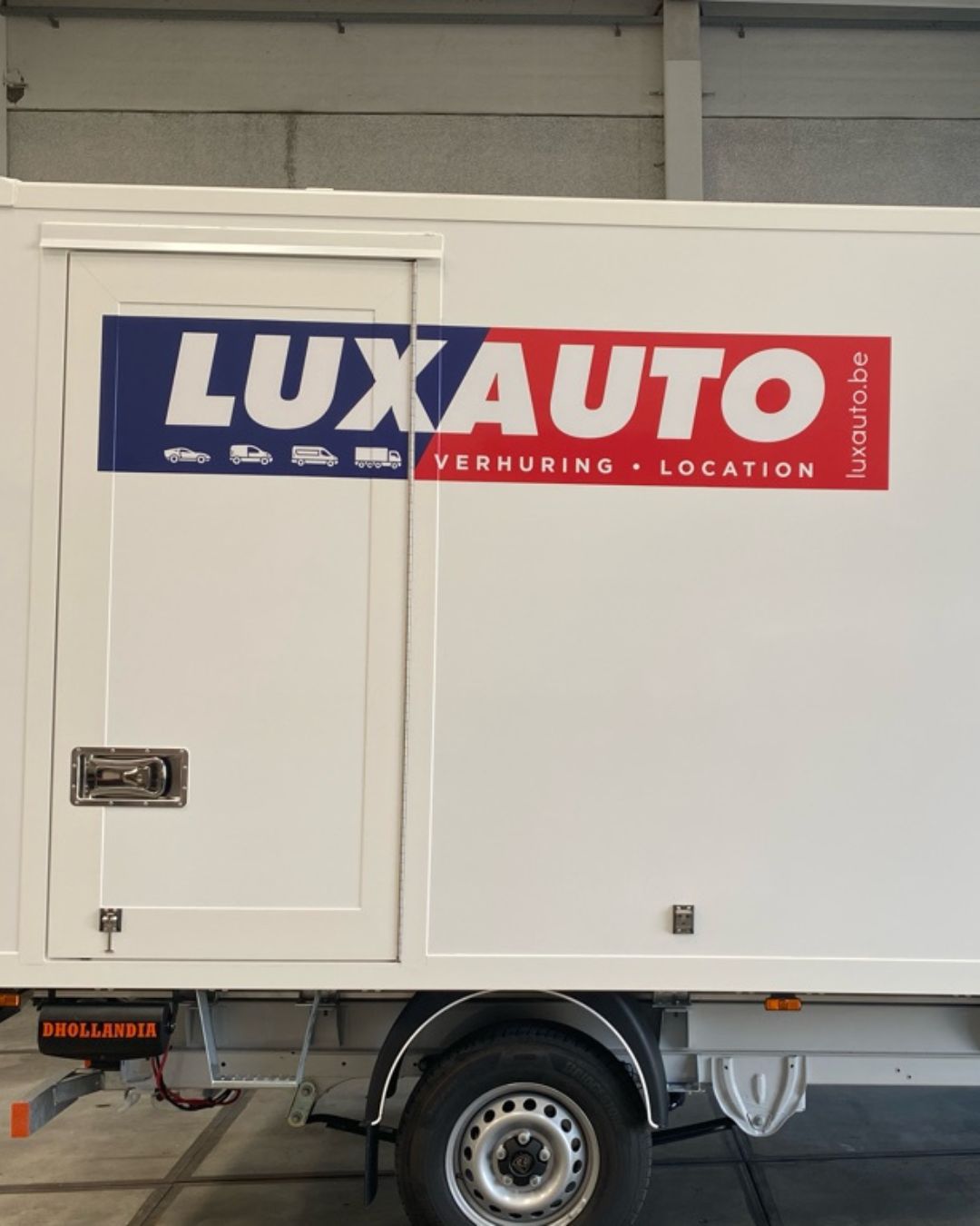 Camionette met logo luxauto