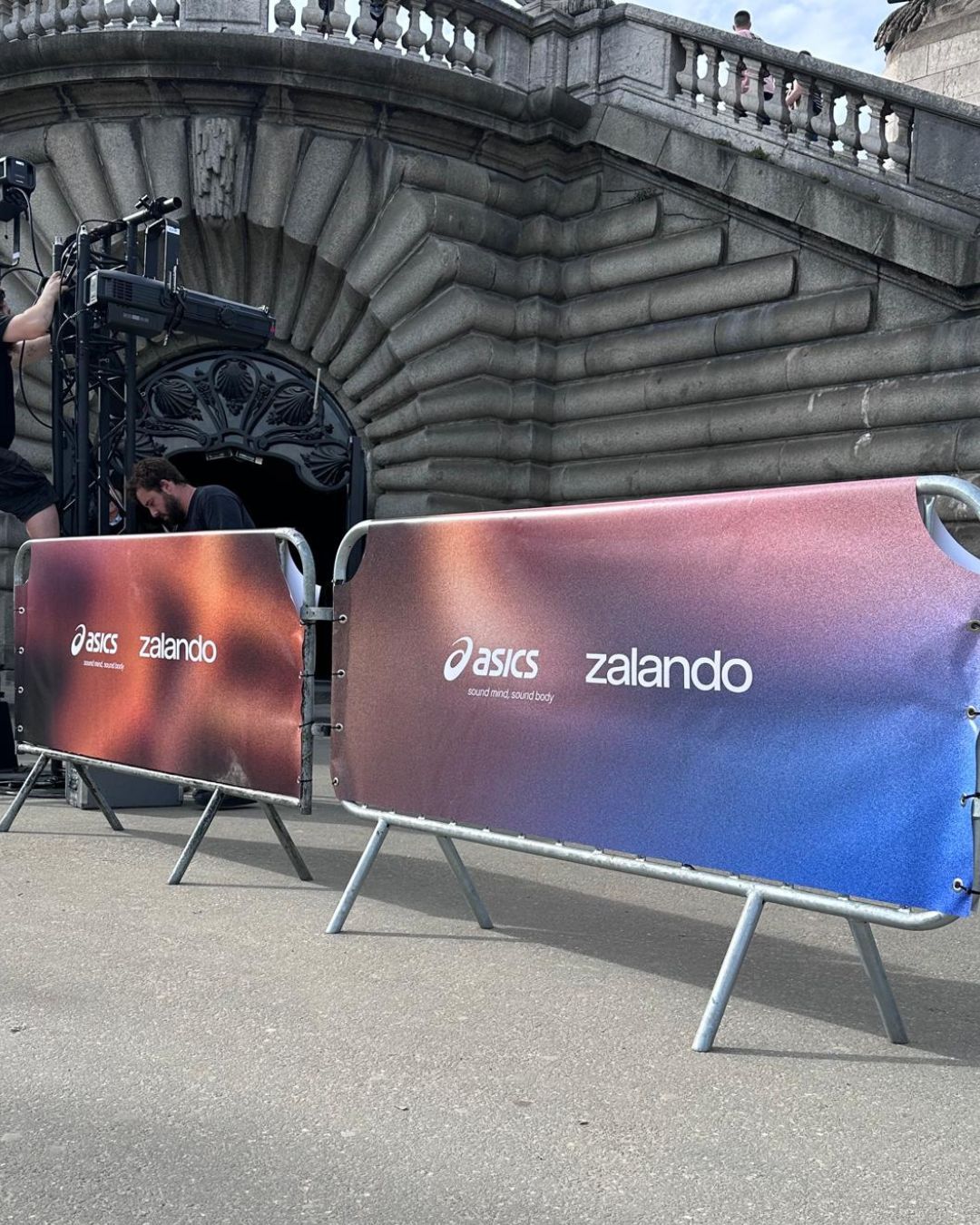 Banners Zalando x Asics