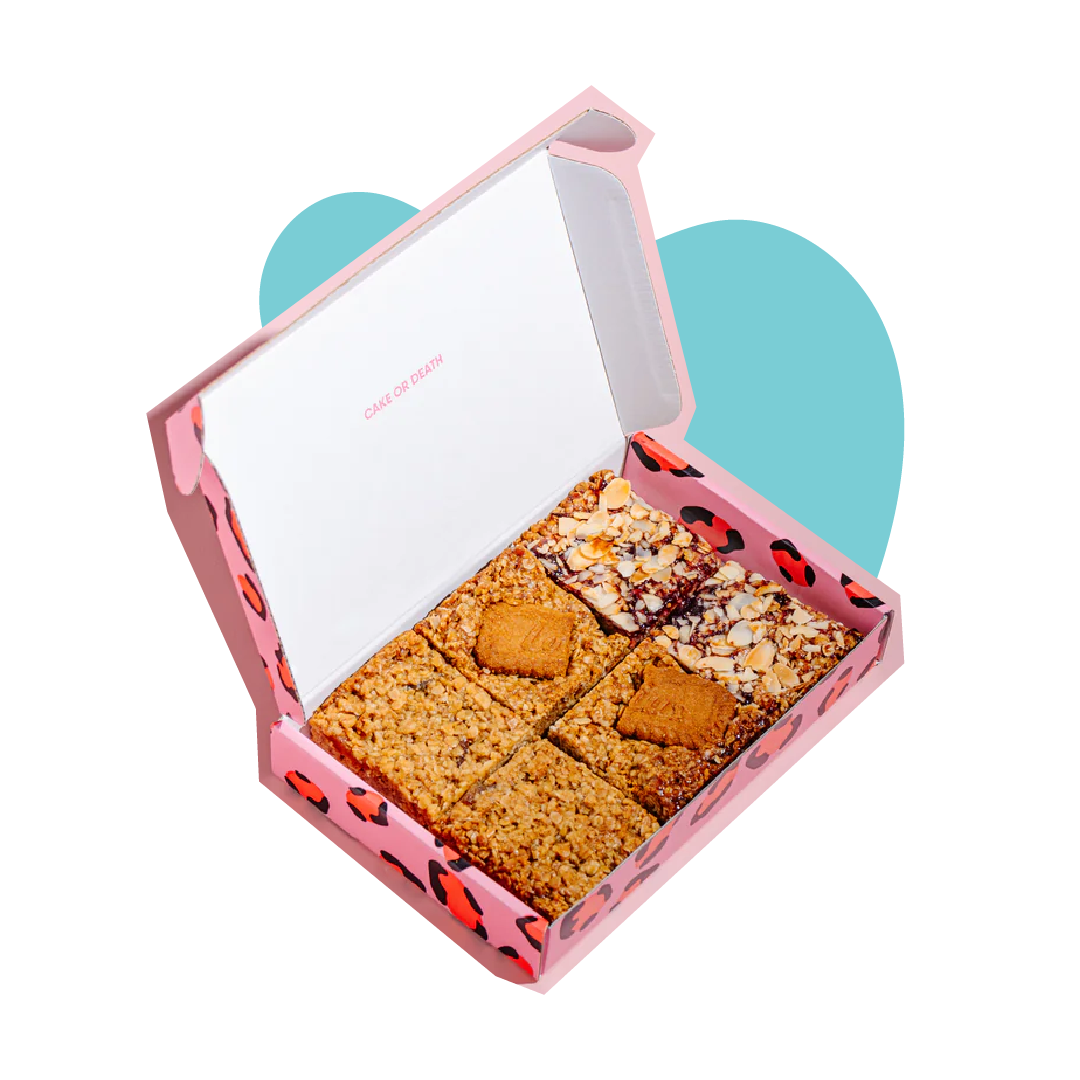 An image of a box of cake