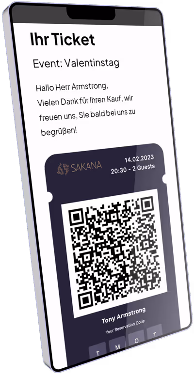 Mobile Ticketing für Gastronomie