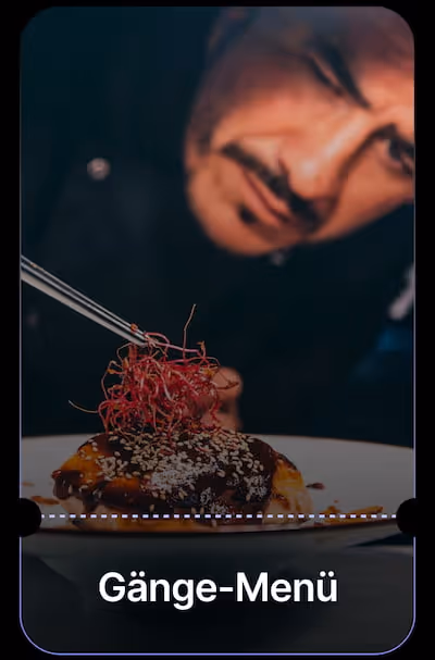 Gänge Menü | Gastronaut Ticketing