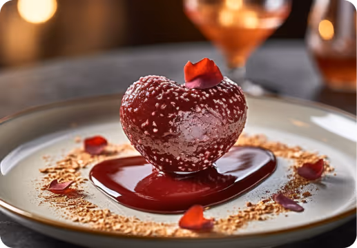 Romantisches Dinner AddOn | Gastronaut Extras im Reservierungsprozess