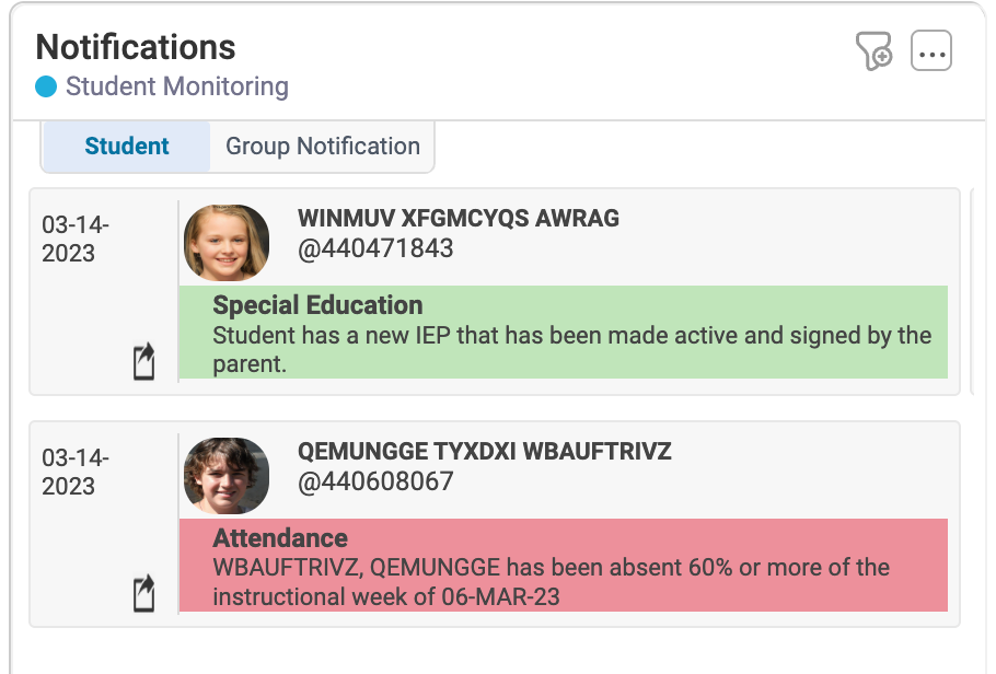 Whole Child Analytics AI-powered student notifications for teacher analytics