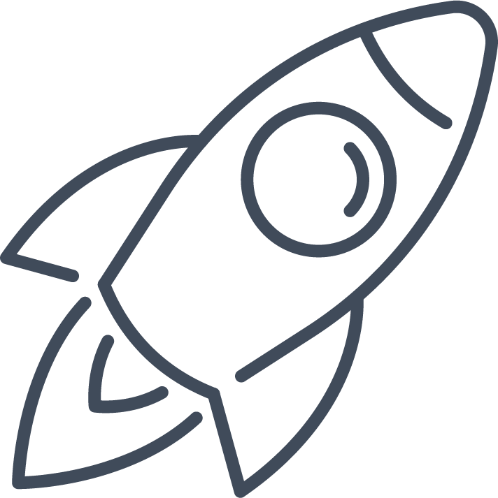 faster access icon (rocket)