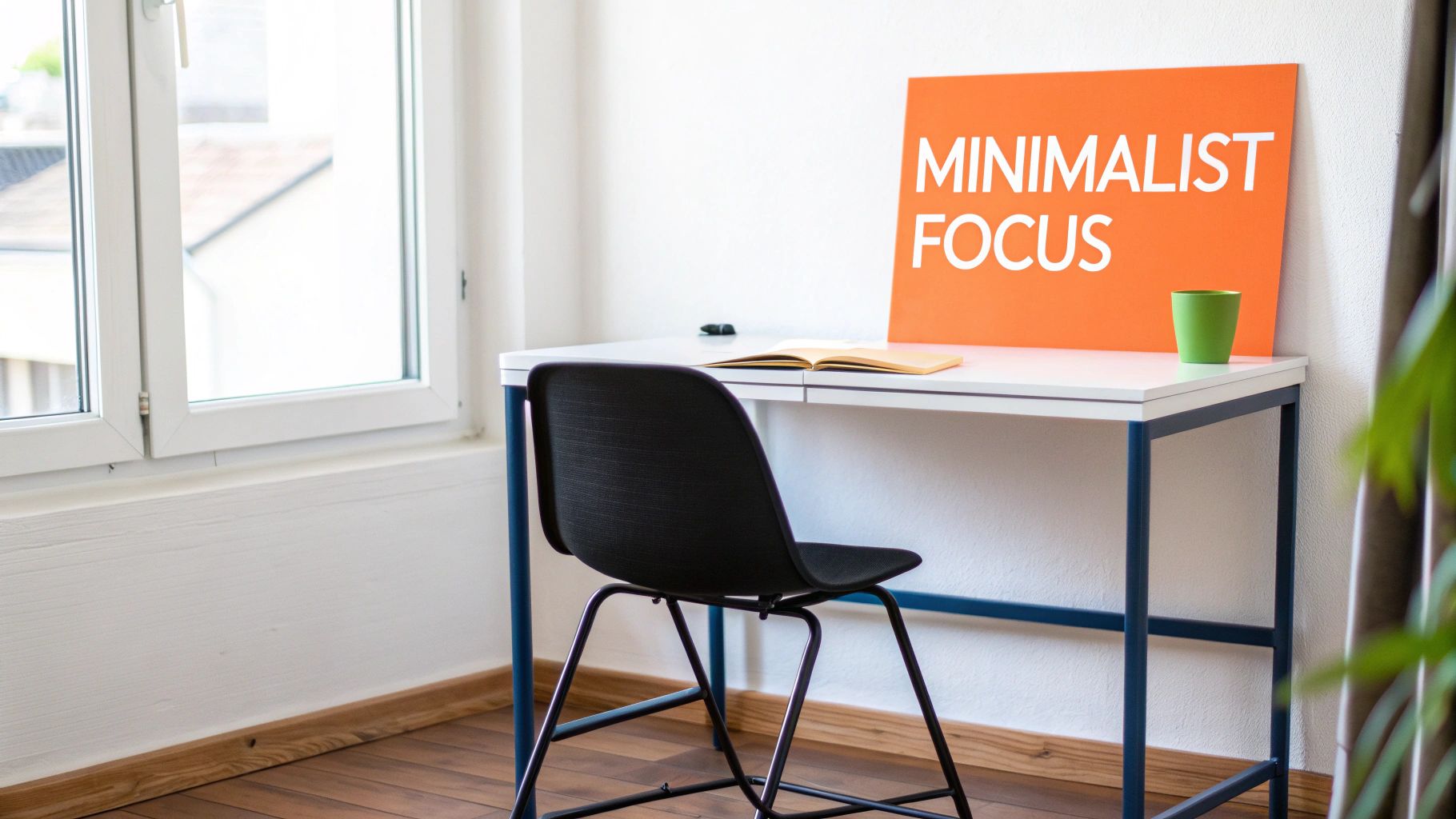 The Minimalist Study Room: Focus Through Simplicity