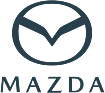 Mazda brand logo featuring a stylized M within an oval.