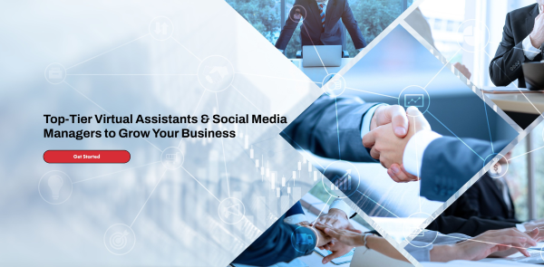 A screenshot of NIL Consulting - a website created by Cutting Edge Solutions