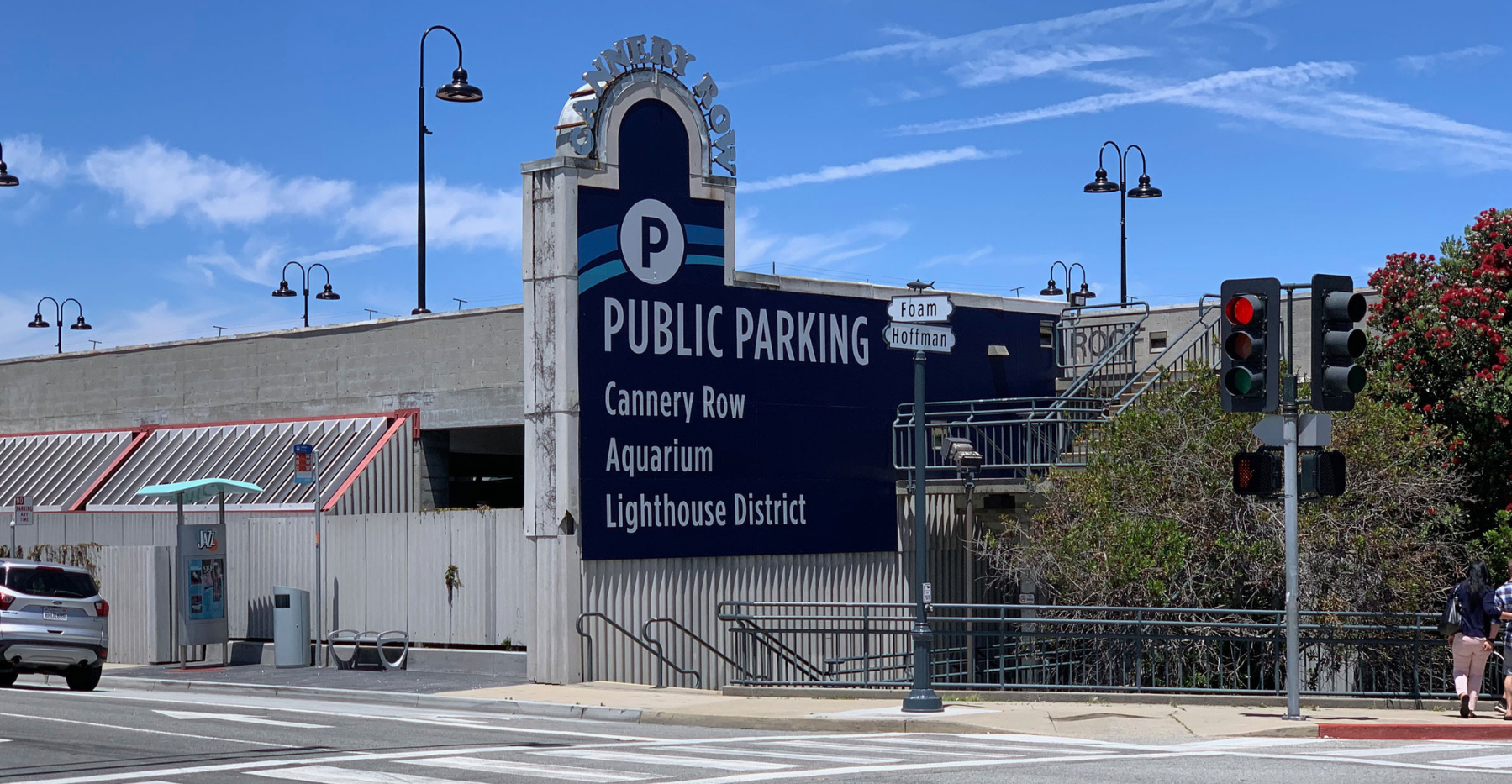 Illustration for The Pearl Works guide to parking in downtown Monterey