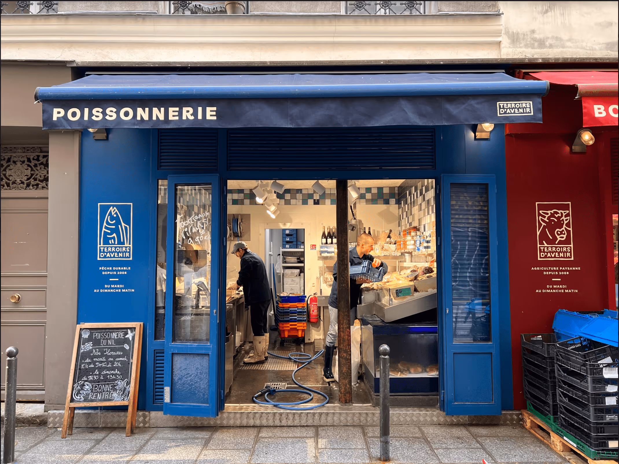 Poissonnerie rue du Nil