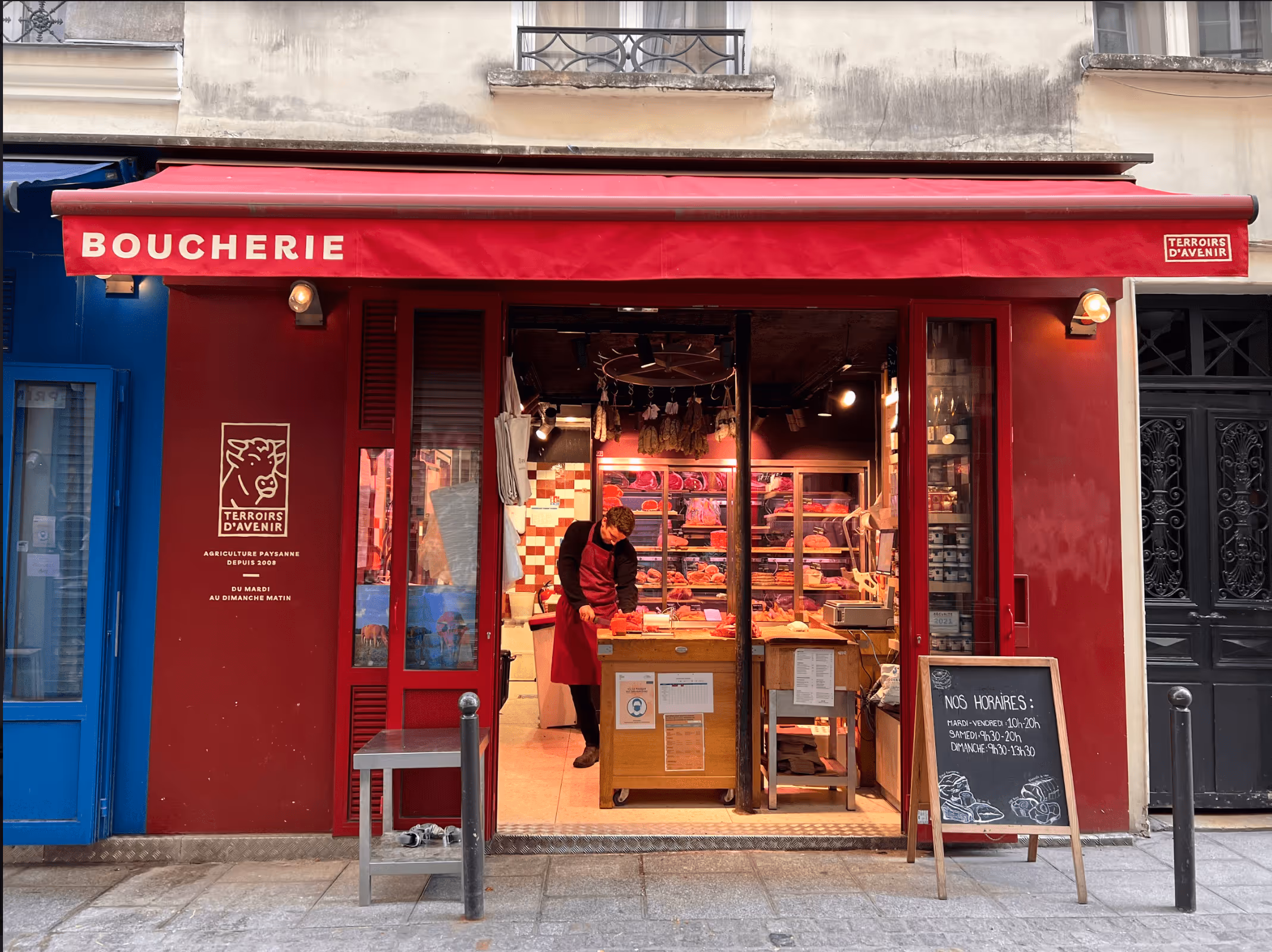 Boucherie charcuterie rue du Nil