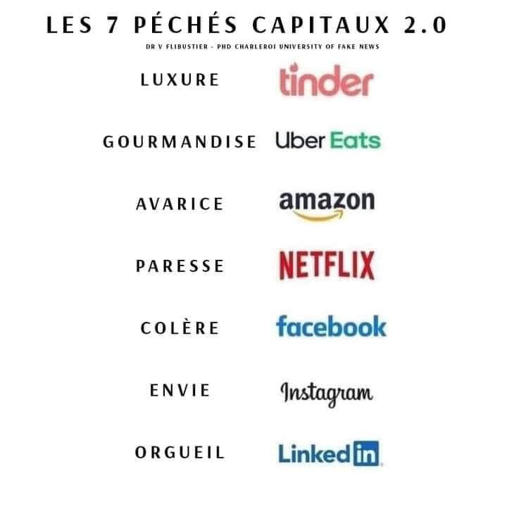 Image des 7 péchés capitaux 2.0 Panache