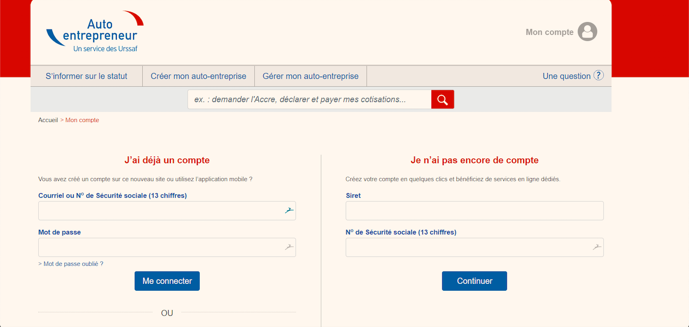 site de l'urrsaf