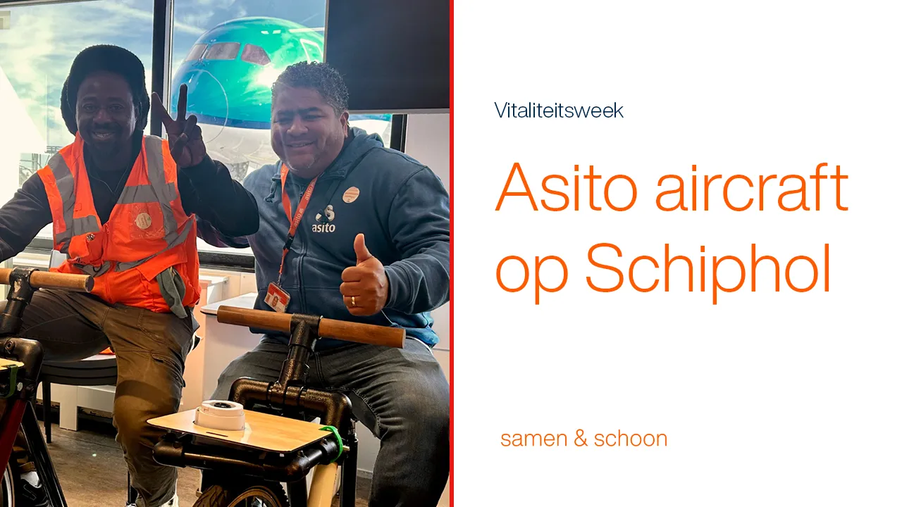 Aandacht voor vitaliteit bij Asito aircraft op Schiphol