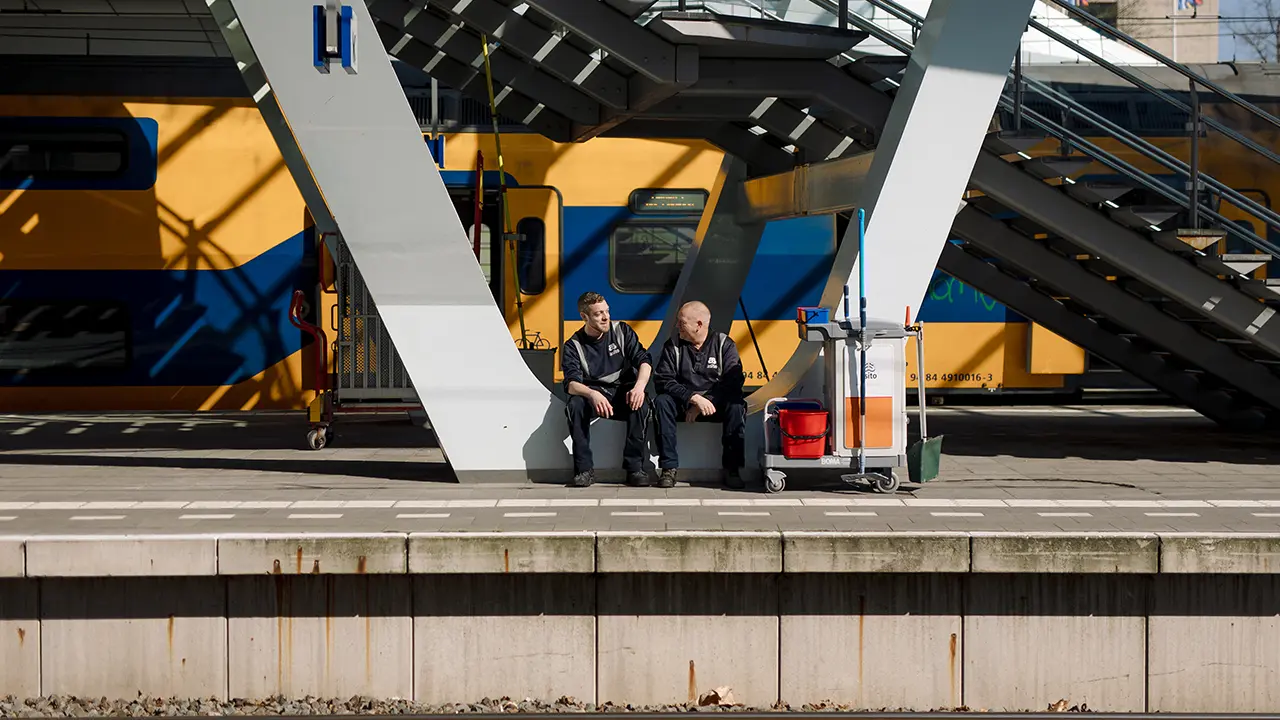 Zo tillen NS en UU schoonmaak naar een hoger niveau