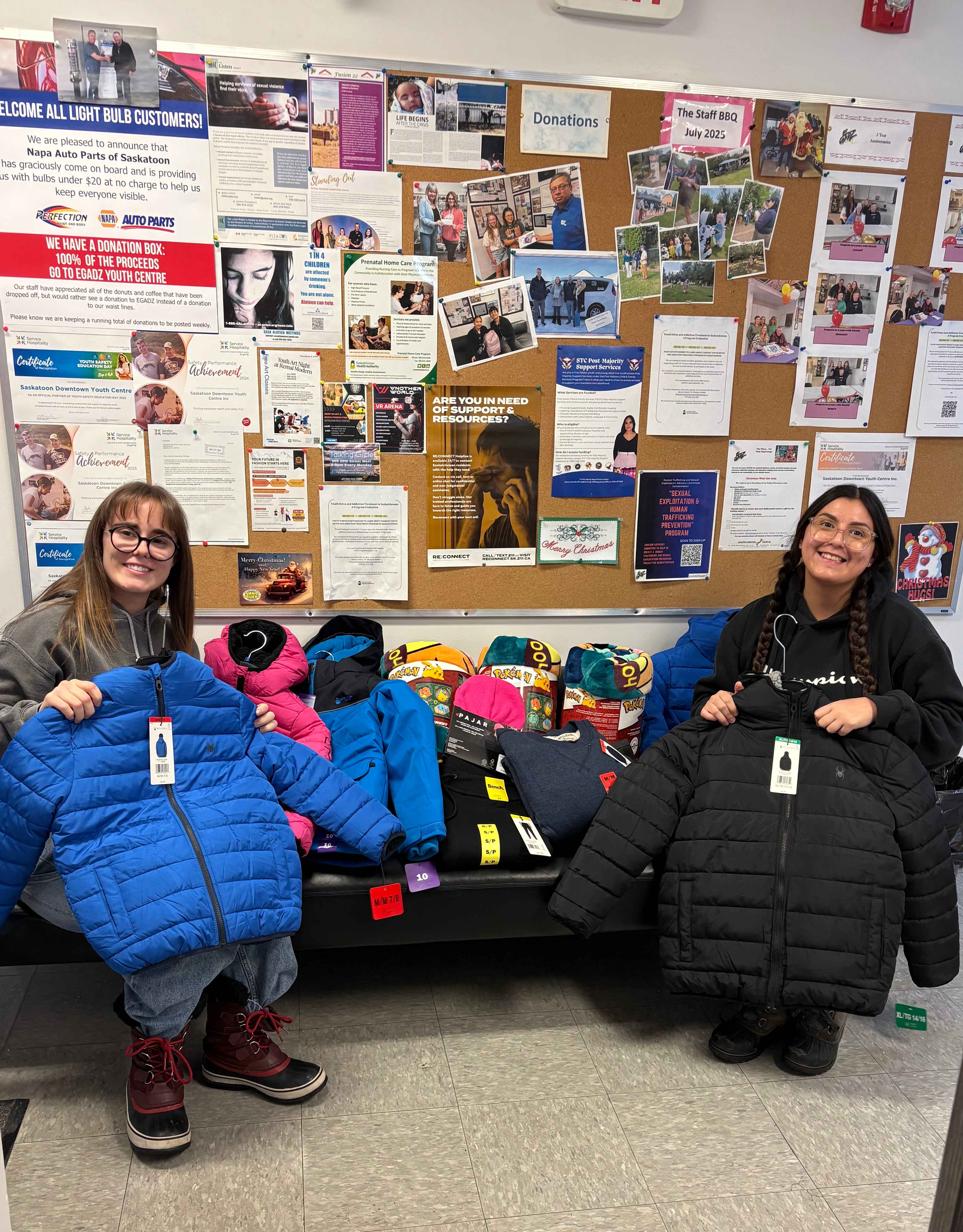 Thank You Saskatoon Truck Centre! ❄️🧤