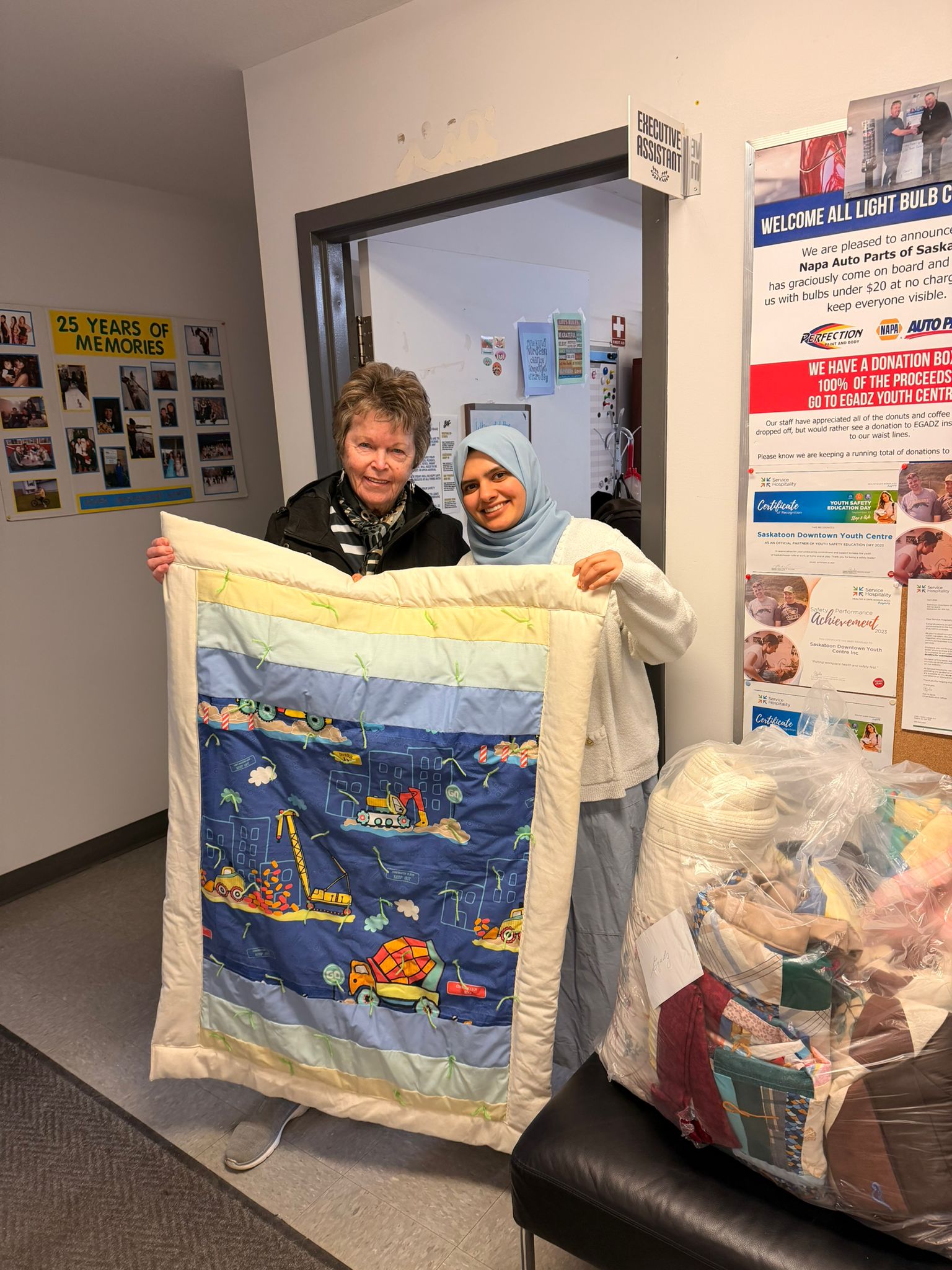 Thank You Dee Catchard & Elbow Quilters 💛