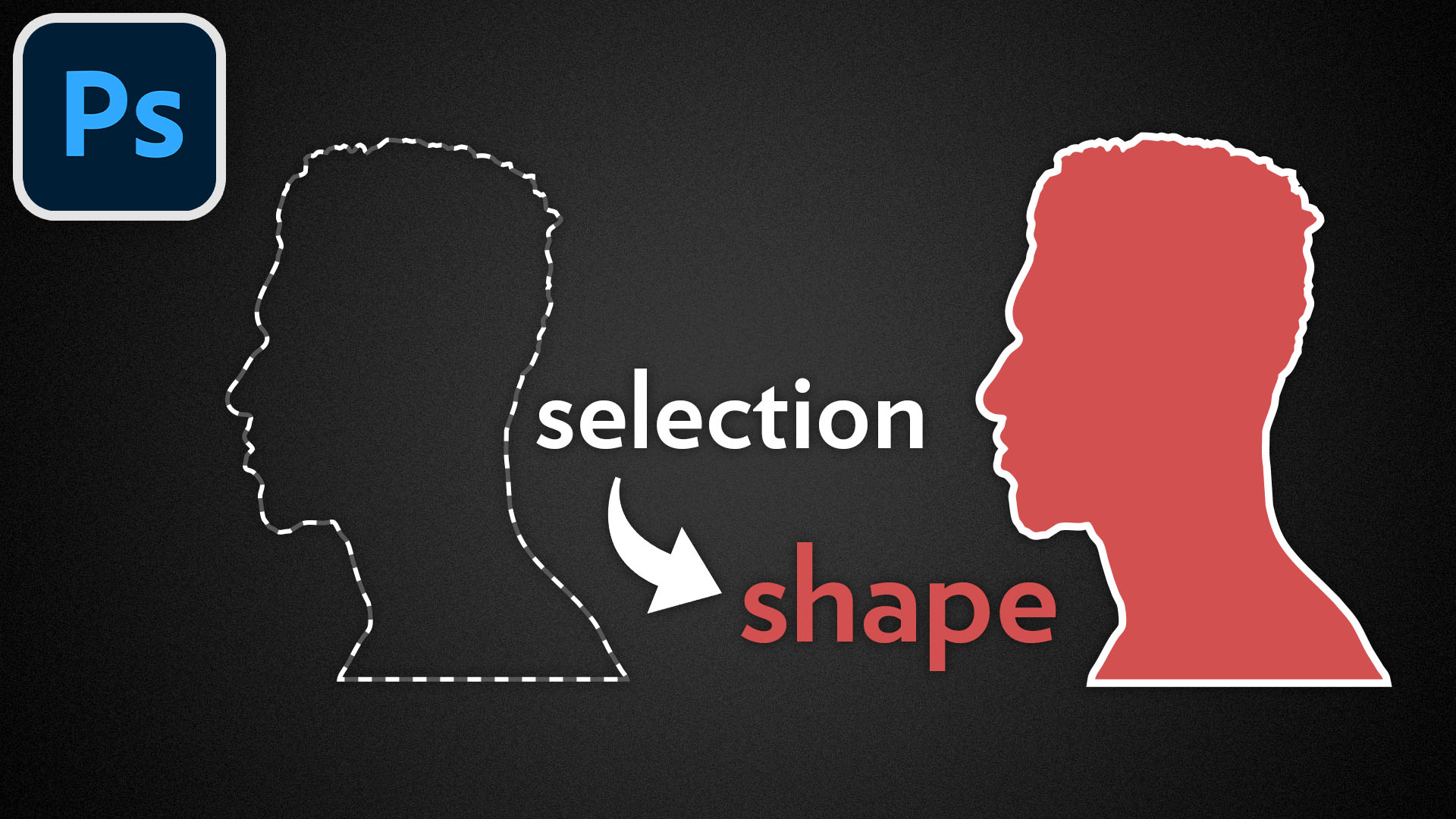 Convert Selection to Path or Shape (SOLVED!) | Photoshop