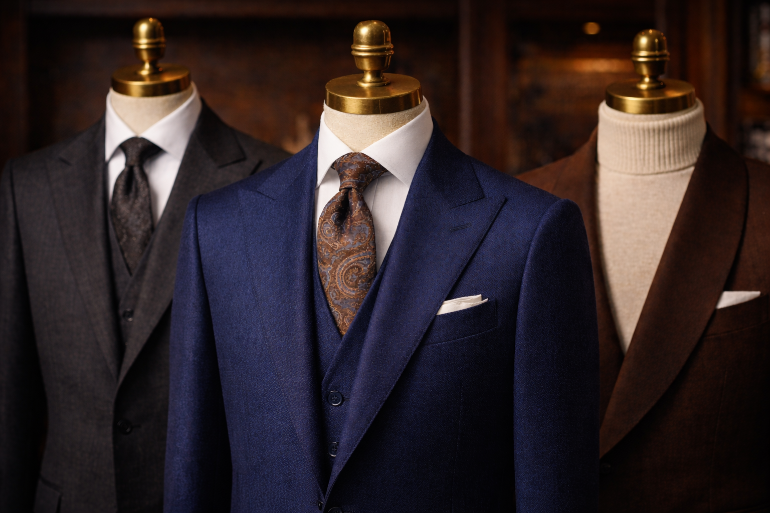 Suit Lapels Explained: Notch vs Peak vs Shawl | Bespoke Tailoring Guide