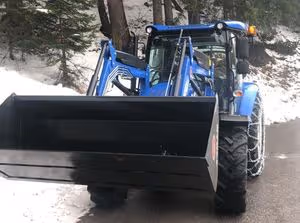 New Holland Traktorübergabe