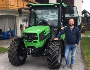 Deutz Traktorübergabe