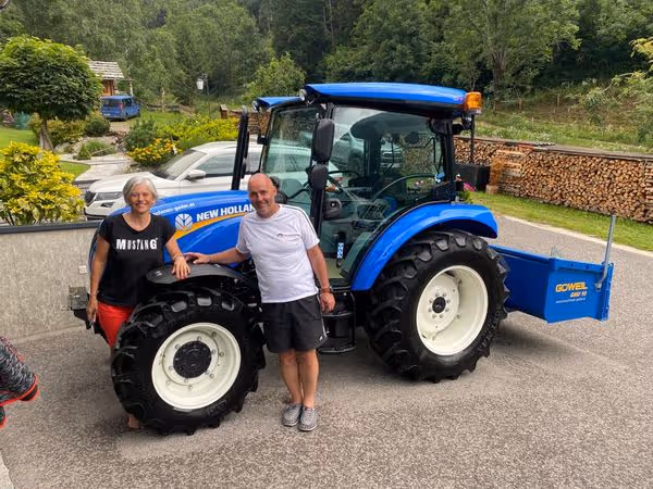 New Holland Traktorübergabe