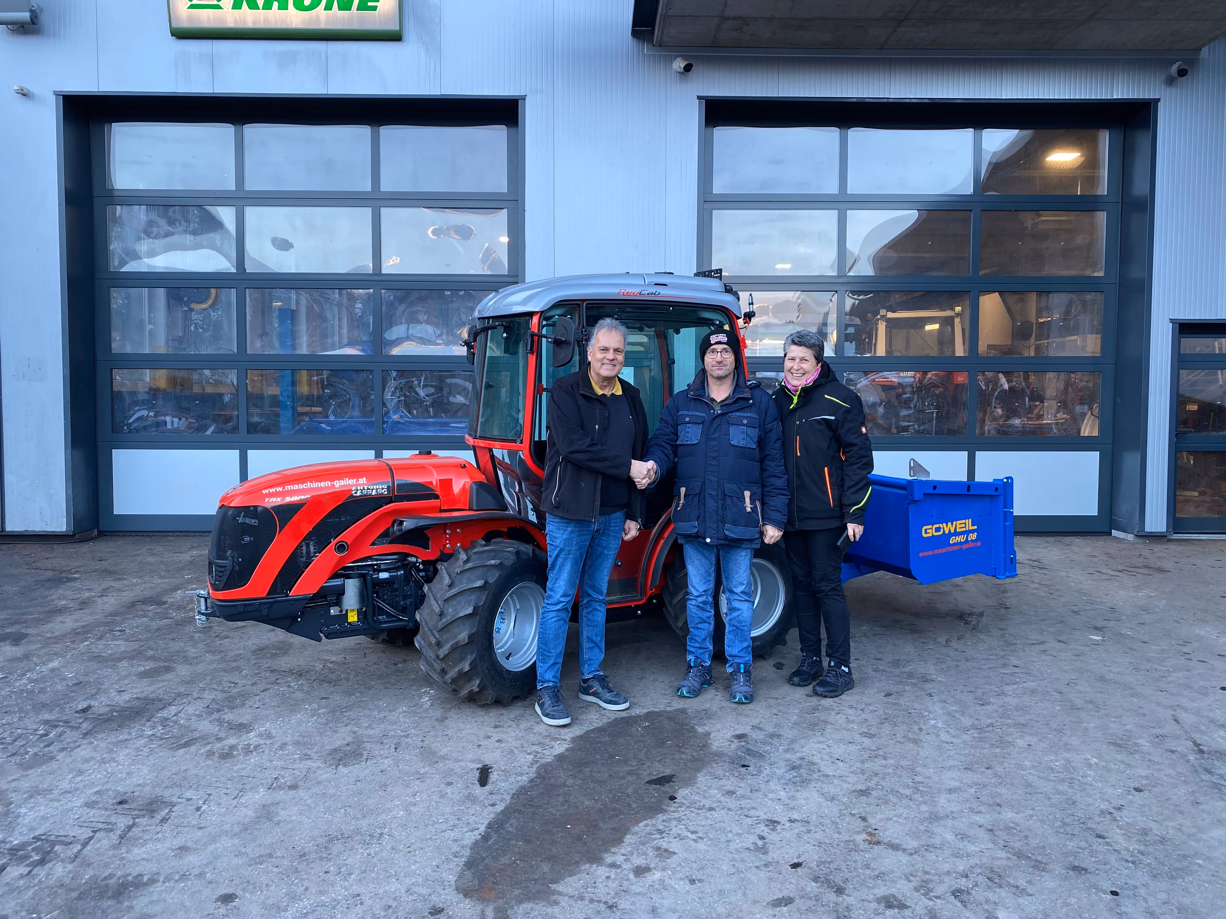CARRARO Traktor-Übergabe