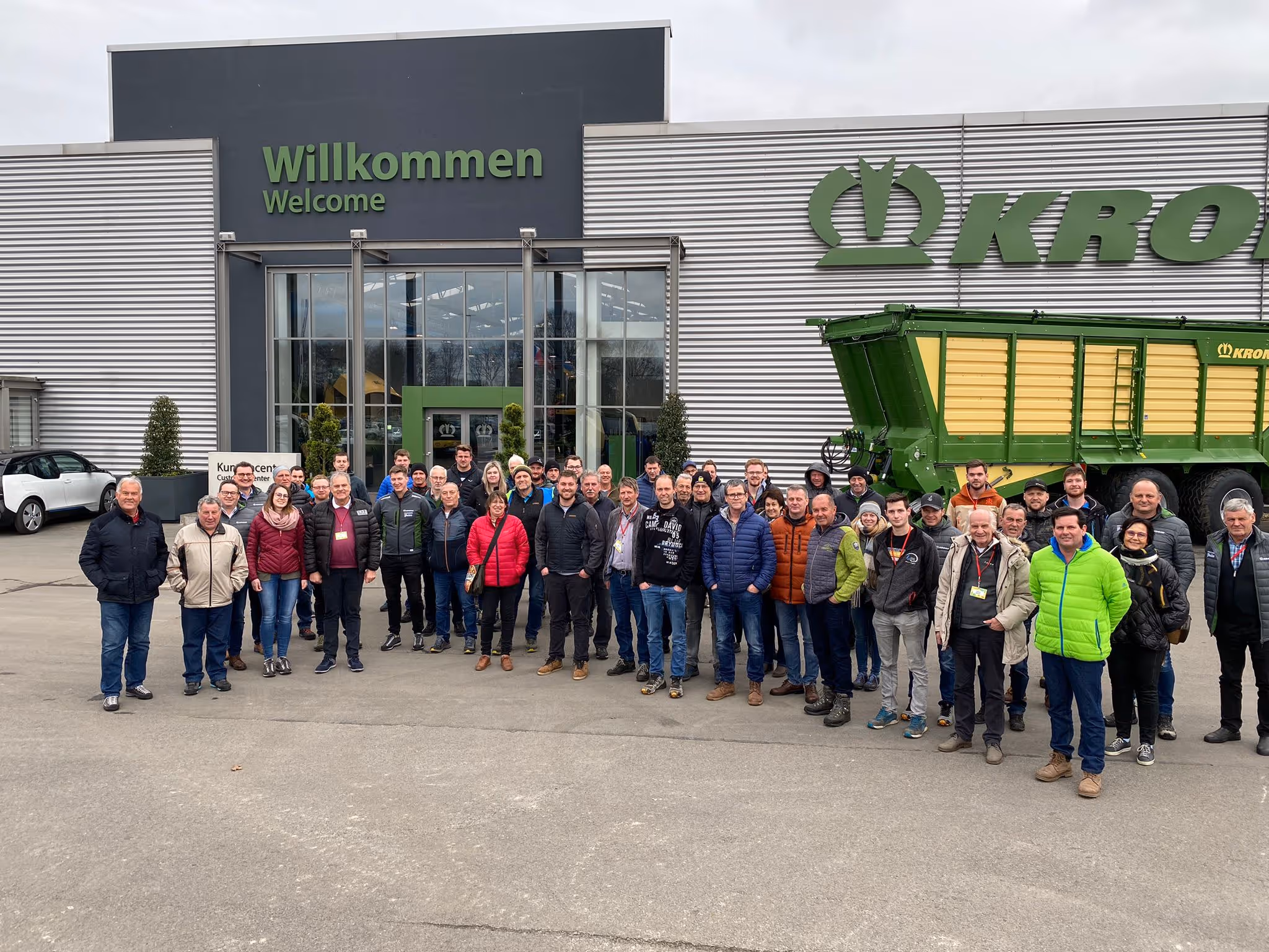 Maschinen Gailer's Kundenreise zu Krone