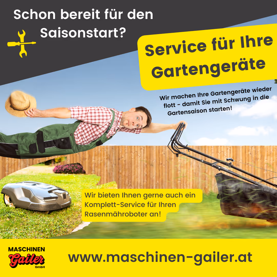 Service Ihrer Gartengeräte