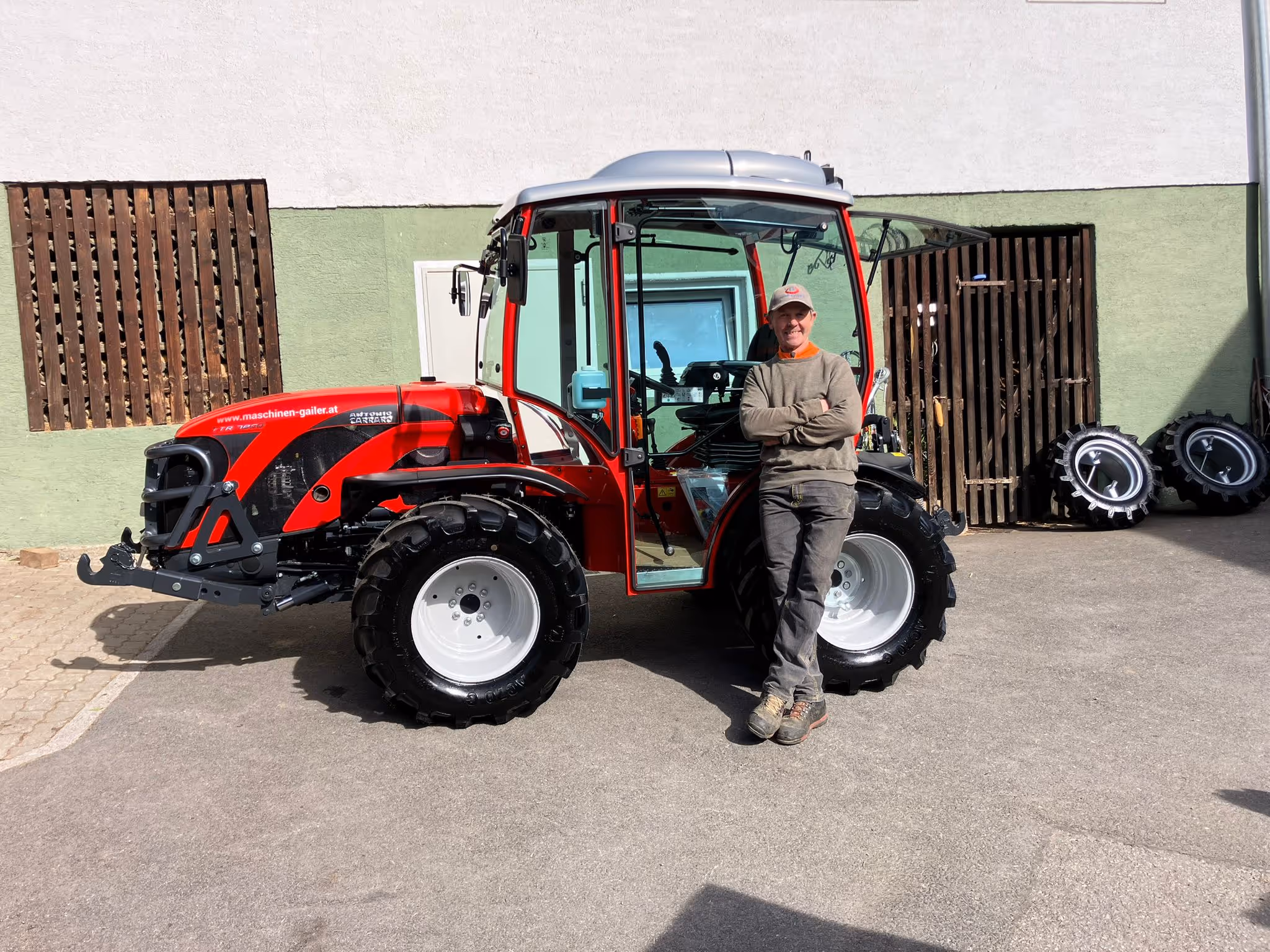 CARRARO Traktorübergabe